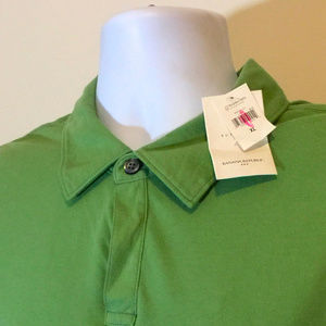 Banana Republic Pale Green Super Soft Polo